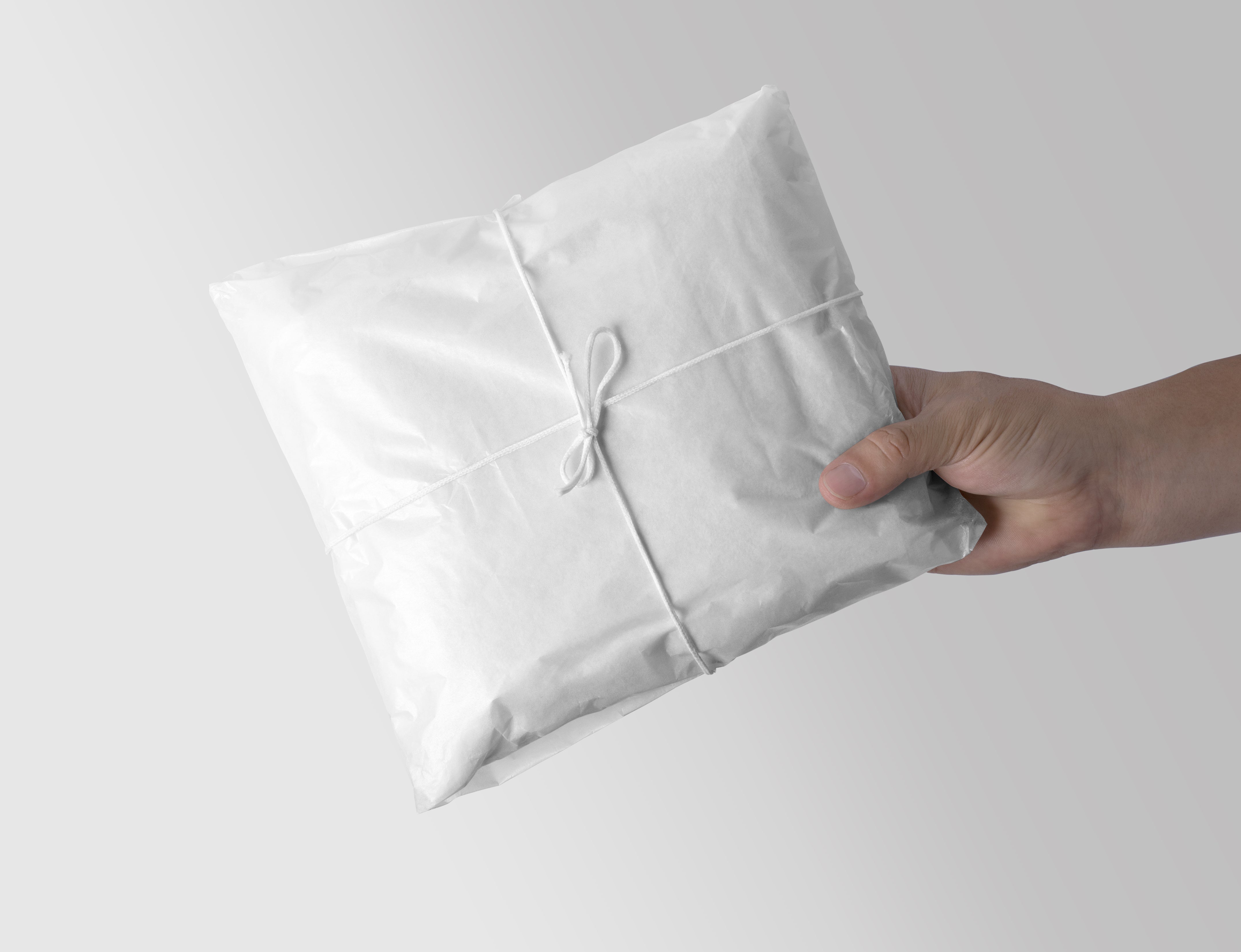 Printed White Tissue Paper - Compostable
